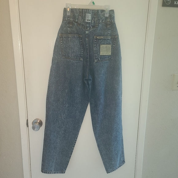 Vintage 80's Retro Acid washed high Waisted baggy harem pants Classic Jordache. - Picture 10 of 13